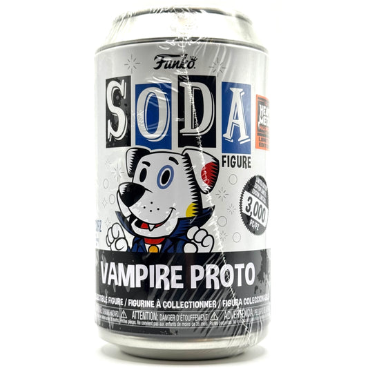 Funko SODA Vampire Proto Black Heavy Metal Halloween LE 3000pcs