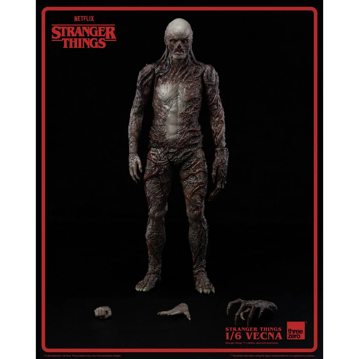 Threezero Stranger Things Vecna (Season 4) 1:6 Action Figure