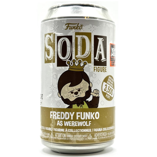 Funko SODA Freddy as Werewolf Heavy Metal Halloween LE 3500pcs