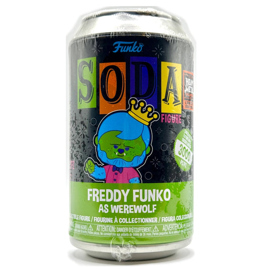 Funko SODA Freddy as Blacklight Werewolf Heavy Metal LE 3000pcs
