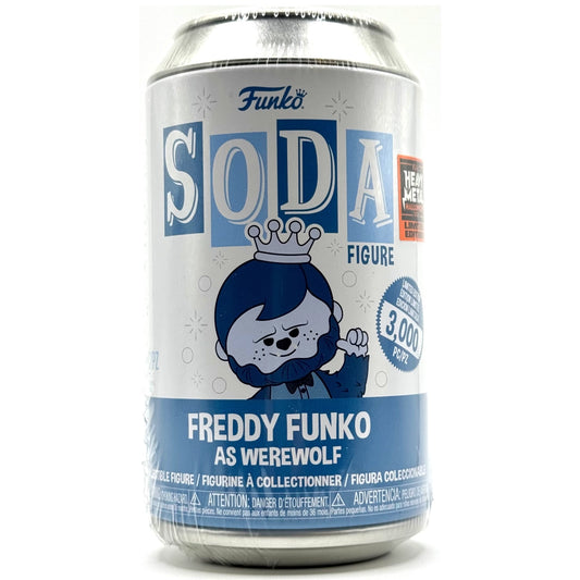 Funko SODA Freddy as Blue Werewolf Heavy Metal LE 3000pcs