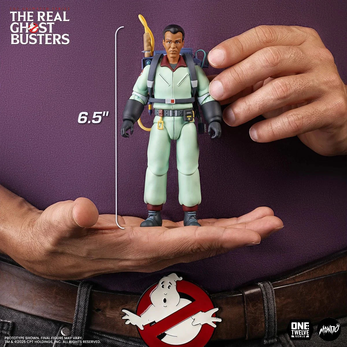 MONDO The Real Ghostbusters Winston Zeddemore 1:12 Action Figure