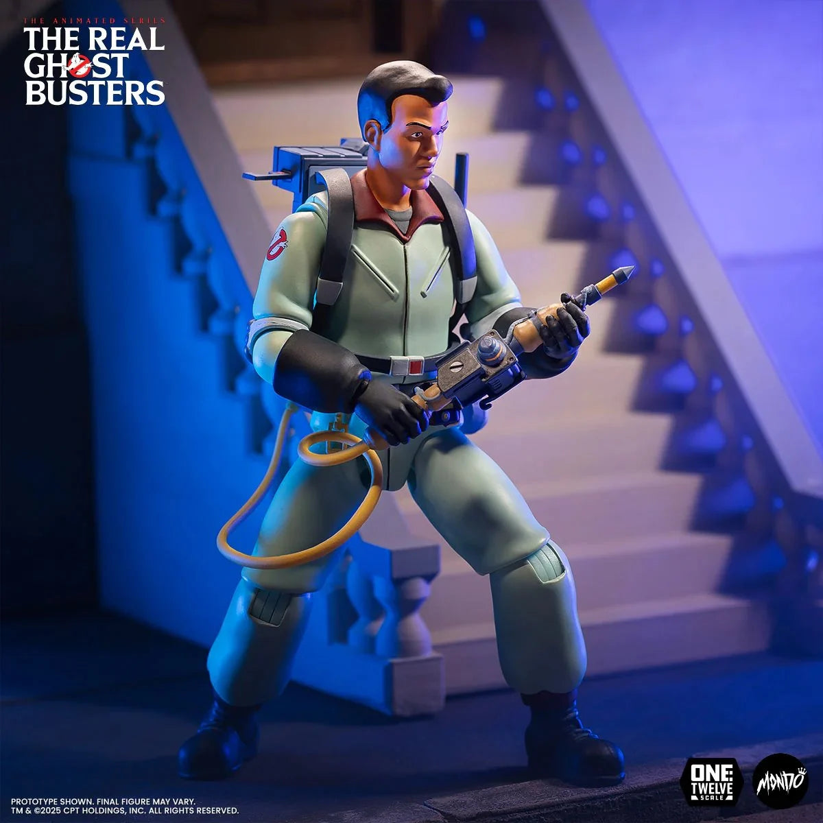 MONDO The Real Ghostbusters Winston Zeddemore 1:12 Action Figure