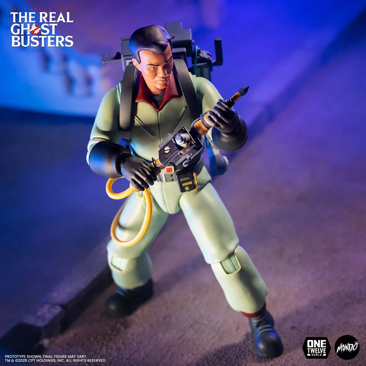 MONDO The Real Ghostbusters Winston Zeddemore 1:12 Action Figure