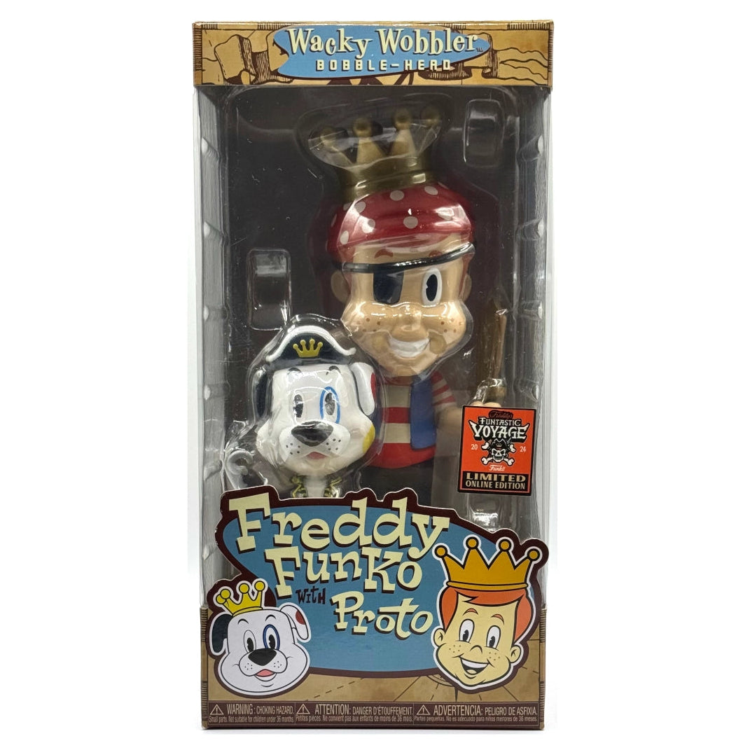 Funko Wacky Wobbler Freddy with Proto Funtastic Voyage LE