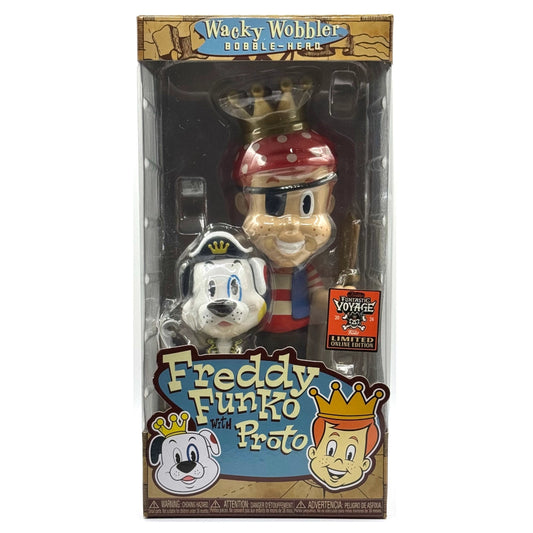 Funko Wacky Wobbler Freddy with Proto Funtastic Voyage LE