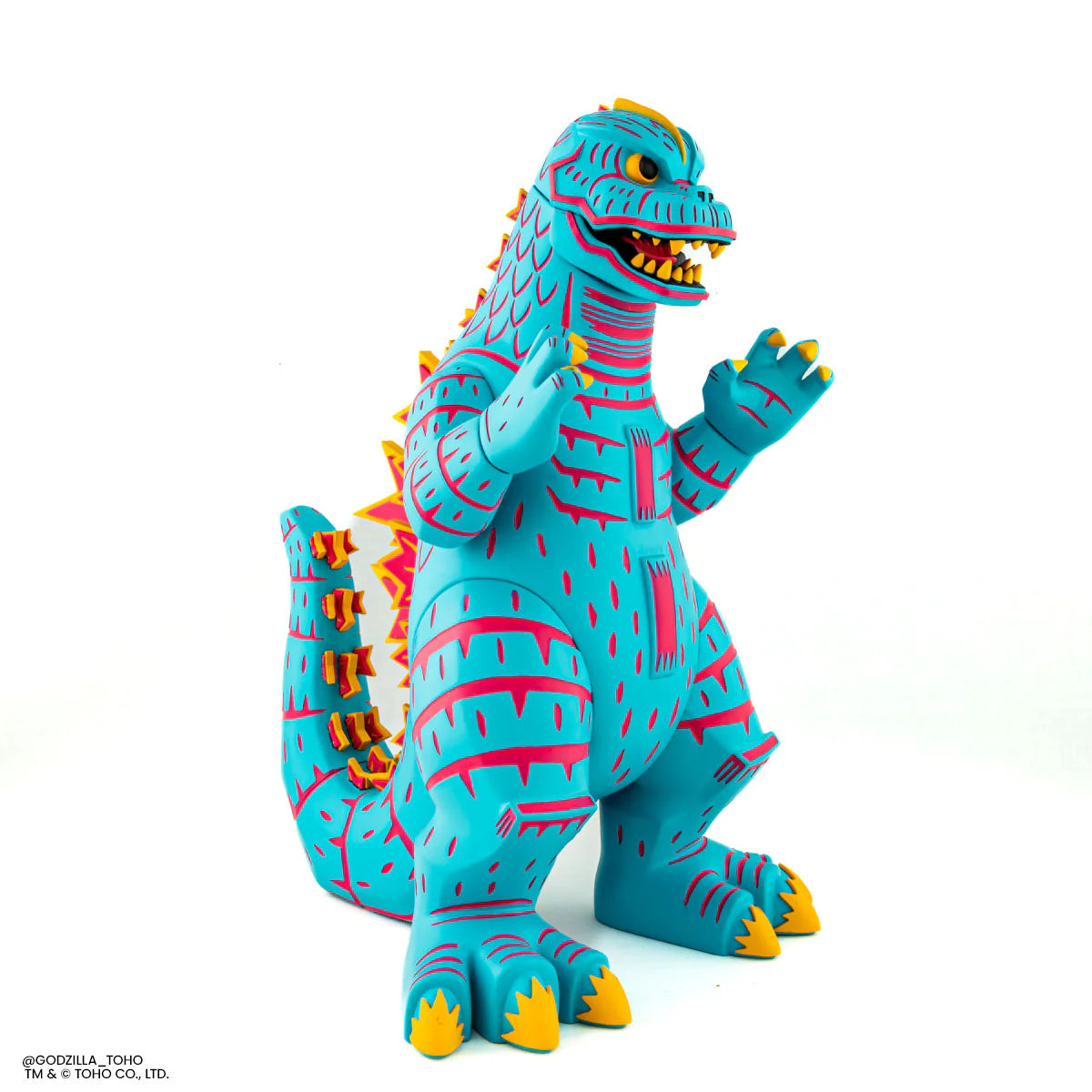 MONDO Godzilla Vice City Rage Variant by Attack Peteroza LE 500 pcs
