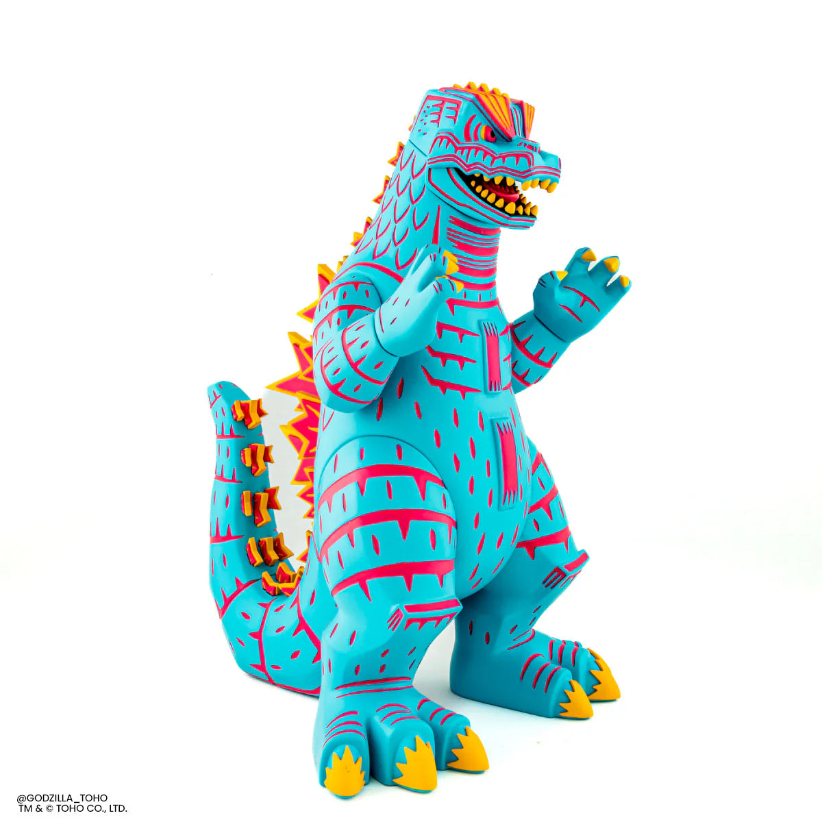 MONDO Godzilla Vice City Rage Variant by Attack Peteroza LE 500 pcs